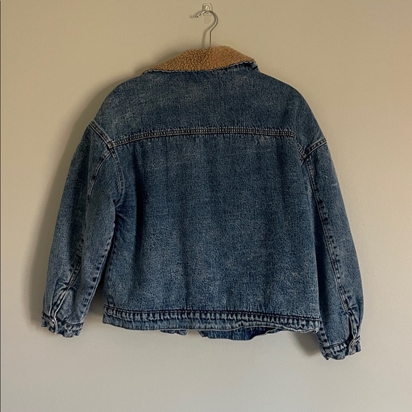 Stylish Jean Jacket Teddy Fleece Lined - Picture 3 of 3